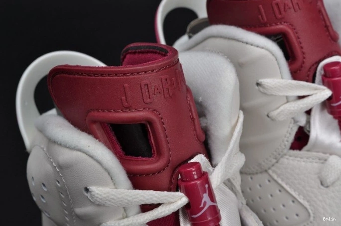 Bmlin shoes Jordan 6 Maroon 384664-116 Air Retro white 0703